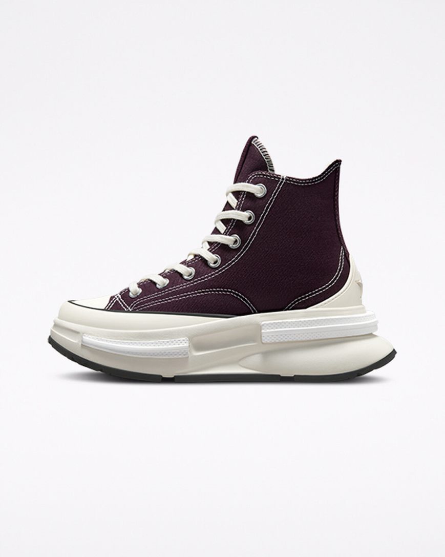 Men's Converse Run Star Legacy CX High Top Shoes Black Pink / White | AU 340C9L